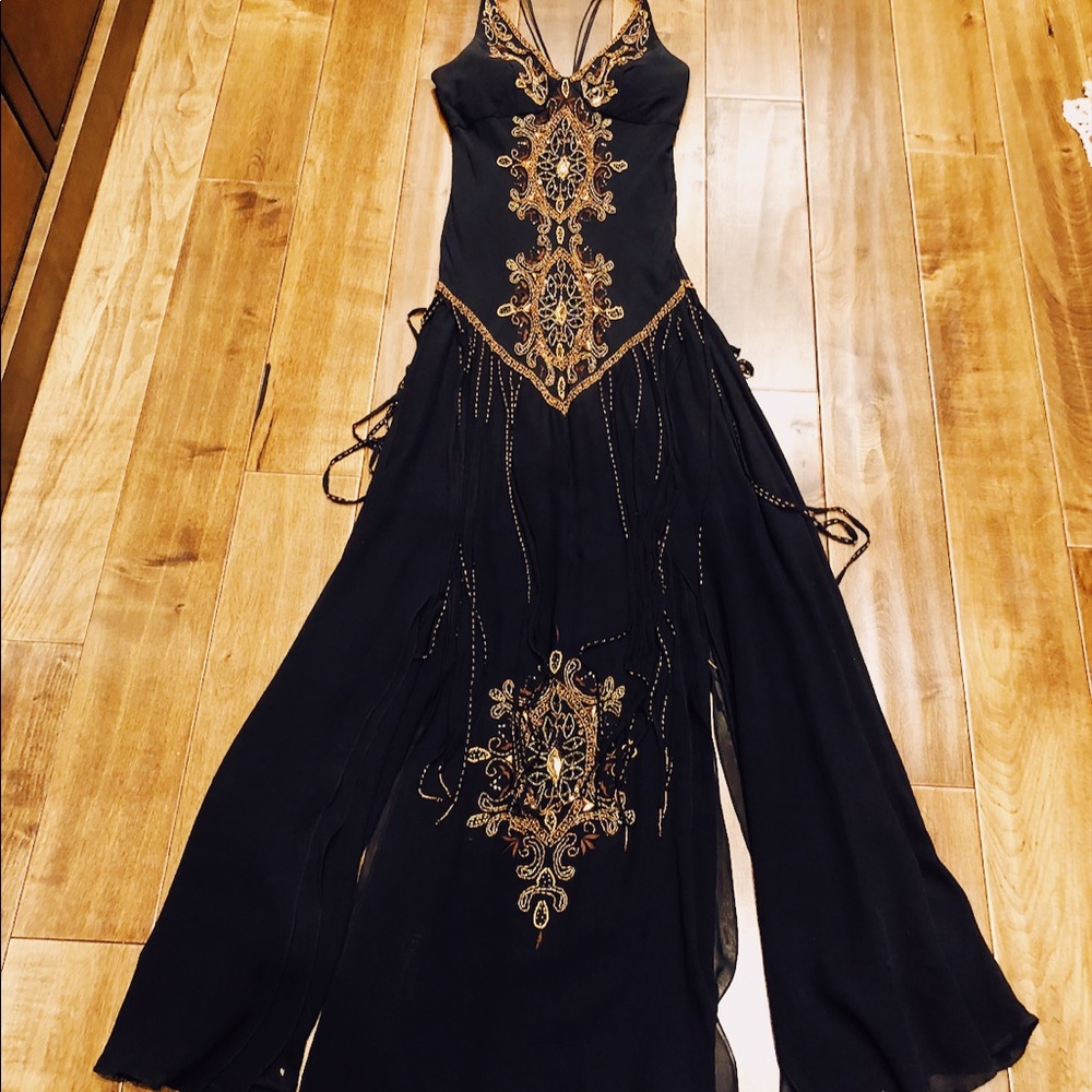 Black formal dress